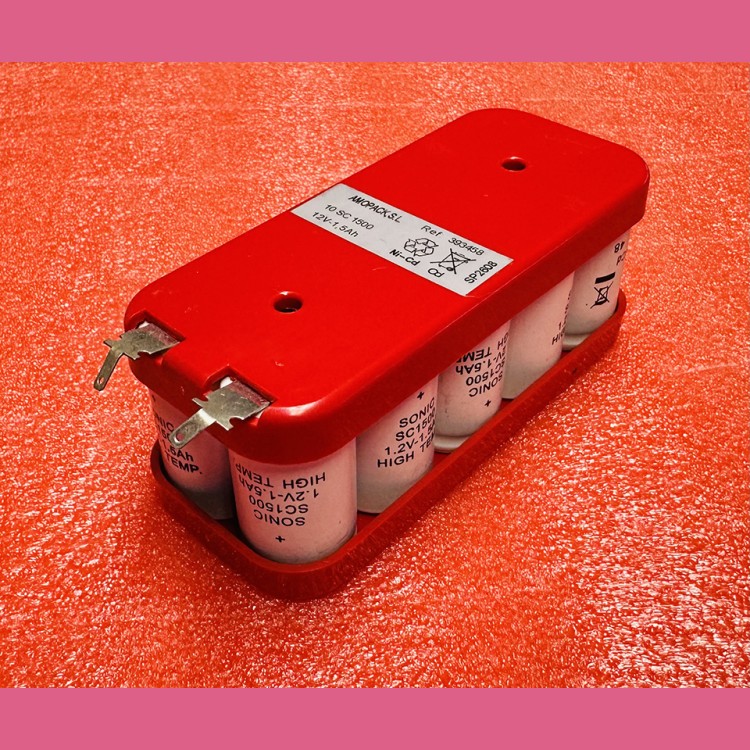 Аккумулятор 12V 1,5Ah NiCd 10KRT SC1500 Amopack